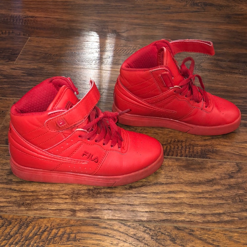 FILA Red Kids Sneakers